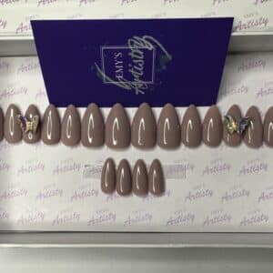 Nude x Minimal Glitter