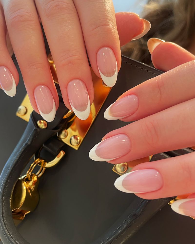 ce e d e b d Best Russian French Manicure p