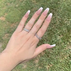 French v-tips deep cut