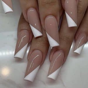 Half Cut French tips