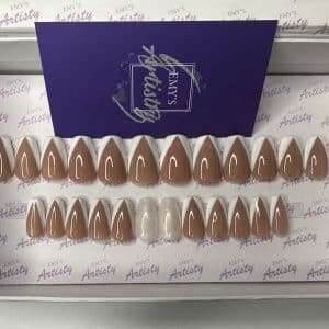 French x silver Glitters