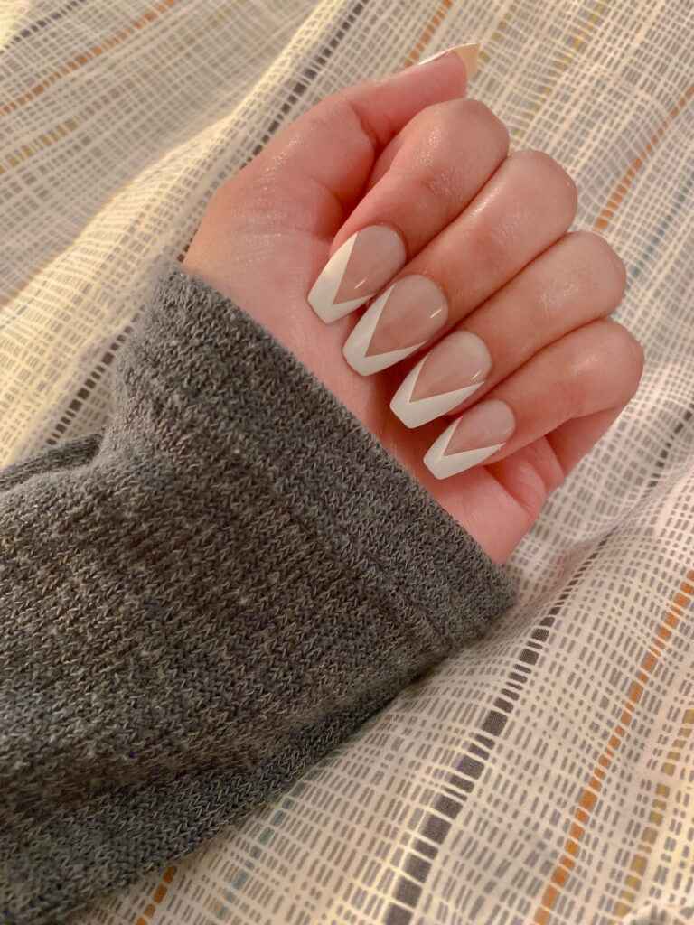 French Tips with a Twist x zon