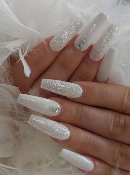 14 Glamorous Glitter Nail Designs Sparkle and Shine