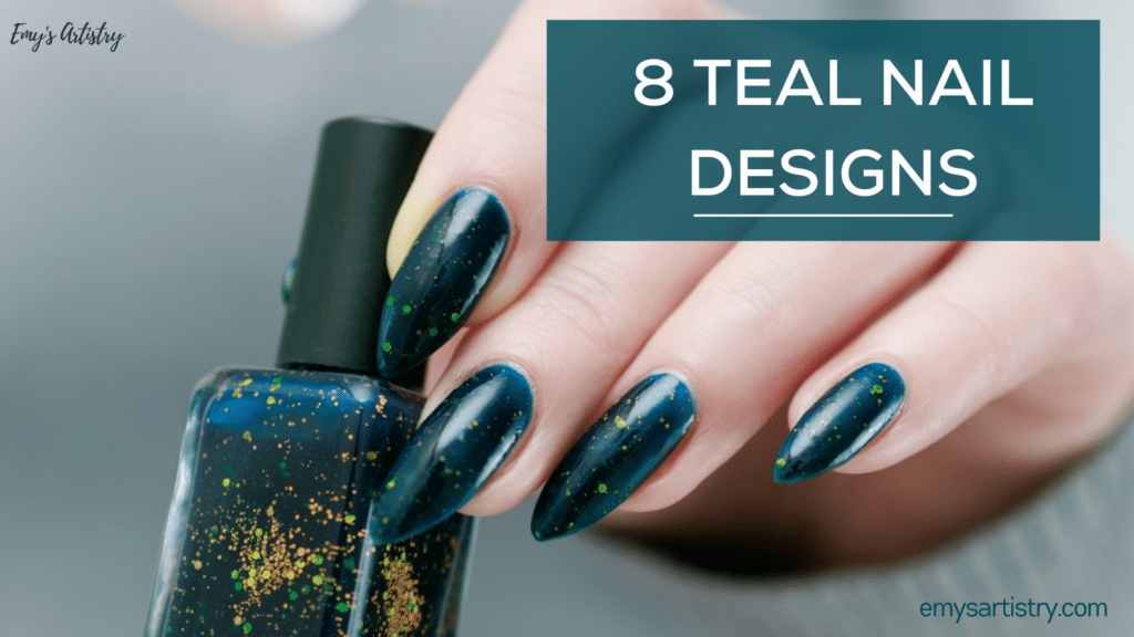 Teal Nail Designs