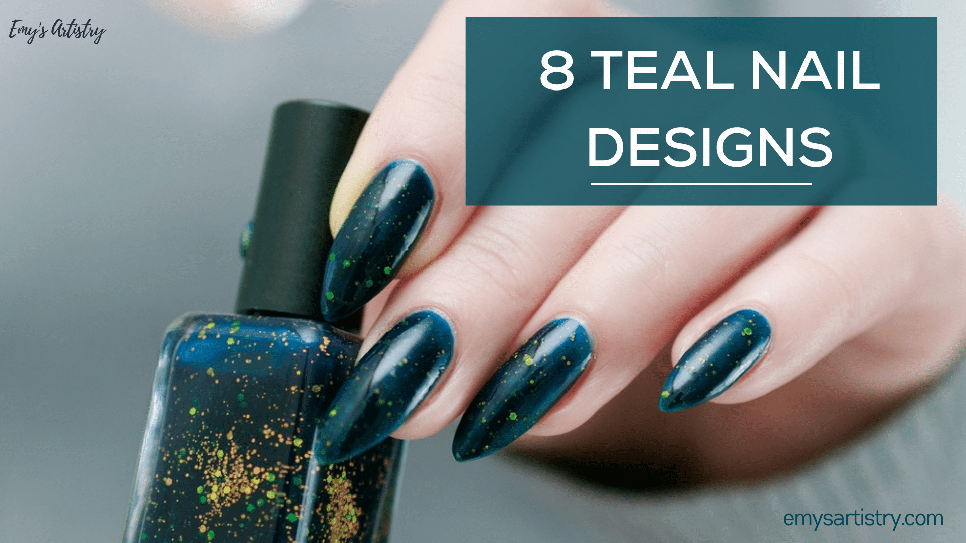 Teal Nail Designs