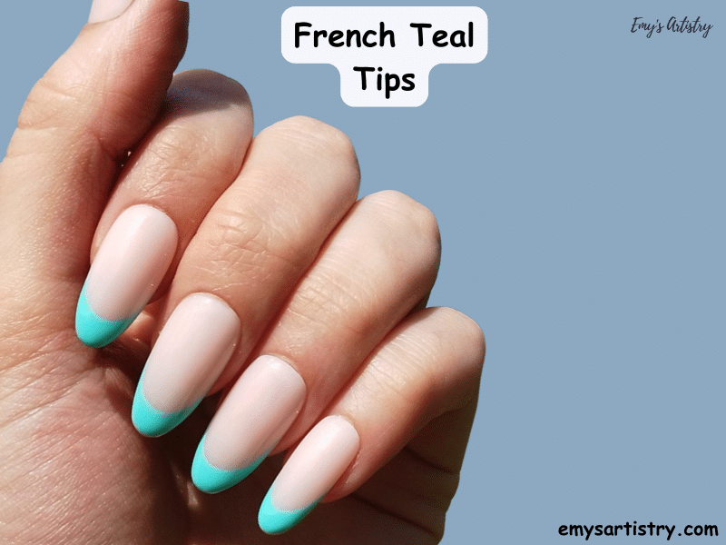 French Teal Tips