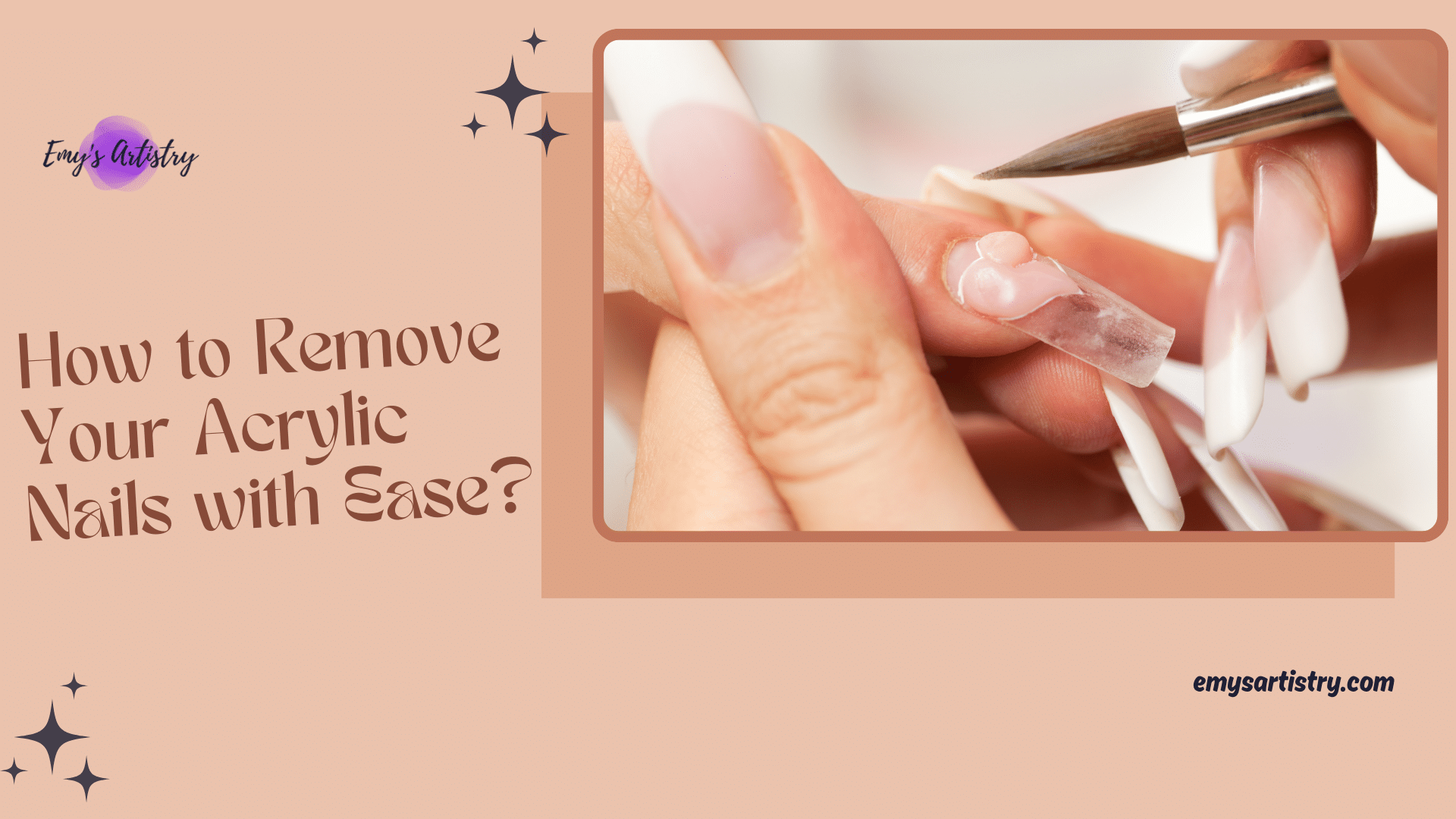 How to remove acrylic nails ( )