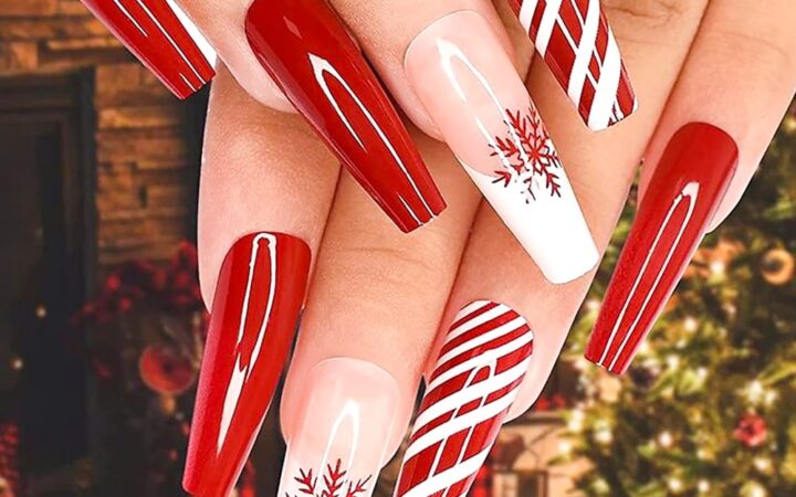 10 Simple Christmas Nails for Perfect Look – 2025 Guide