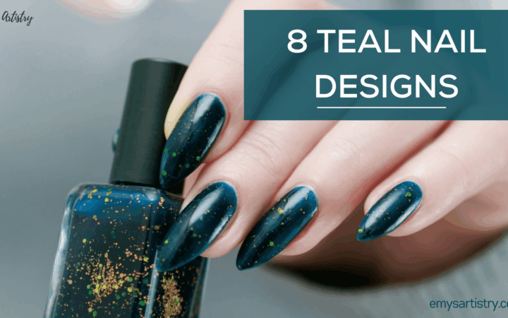 8 Stunning Teal Nail Designs to Try This Season