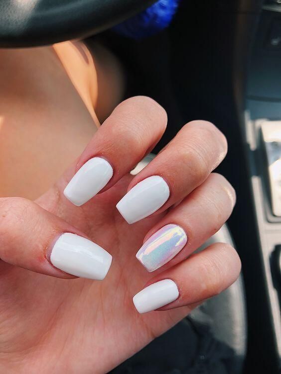 Classic White Nails Designs Classic White Nails Designs