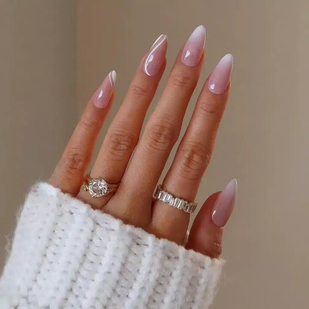 White Ombre x White Ombré