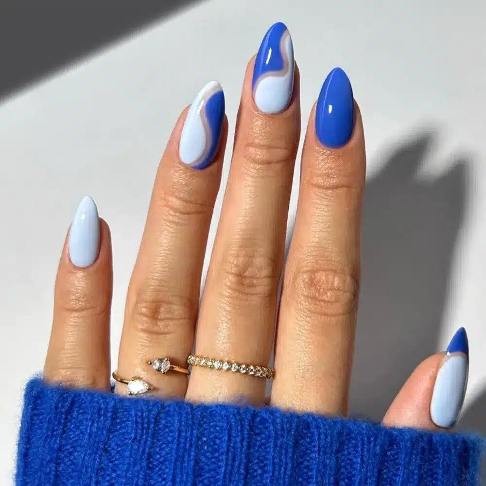 neon color almond nails neon color almond nails