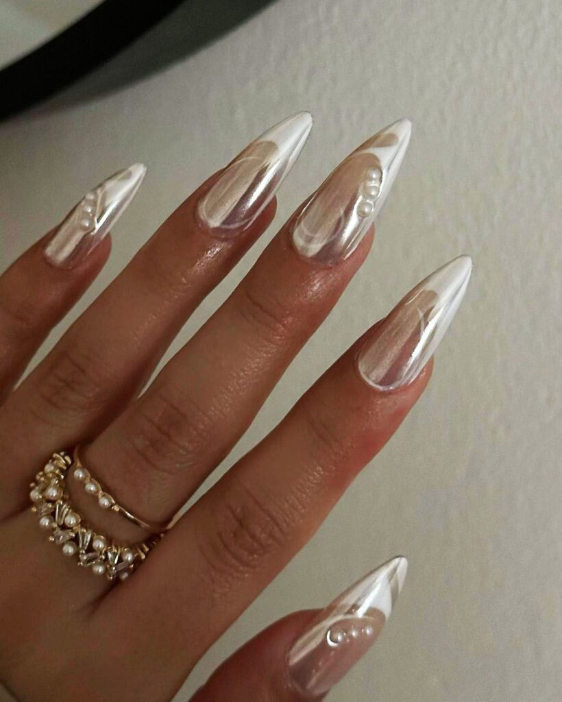 chromatic white color swirls girl wearing rings x chromatic white color swirls girl wearing rings x