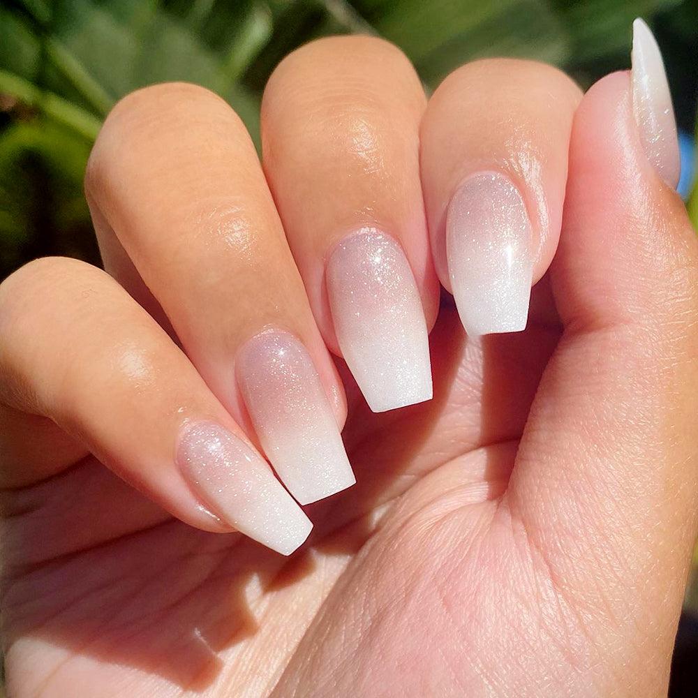 gradient white ombre nails ( ) gradient white ombre nails ( )