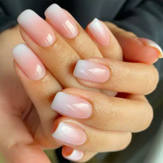 A view of simple ombre simple nails A view of simple ombre simple nails
