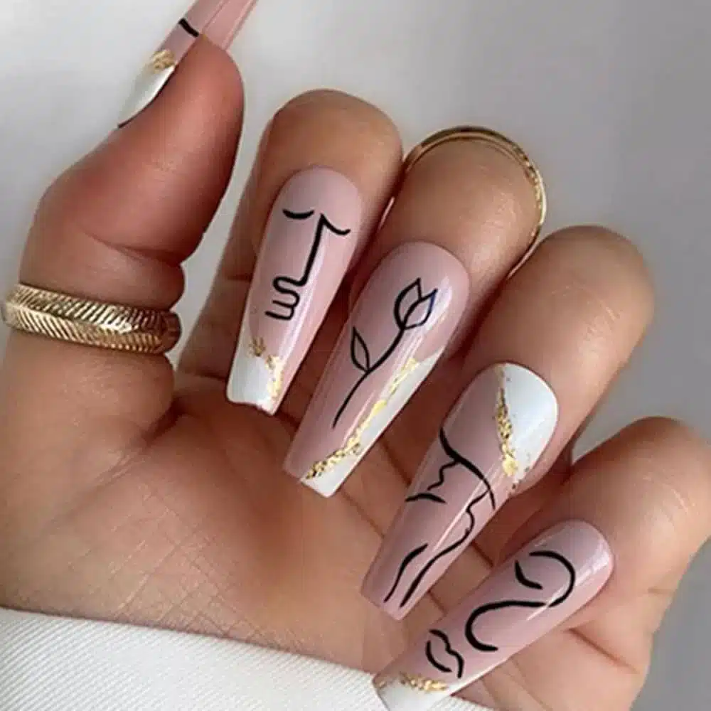 abstract art on acrylic nail set jpg abstract art on acrylic nail set jpg