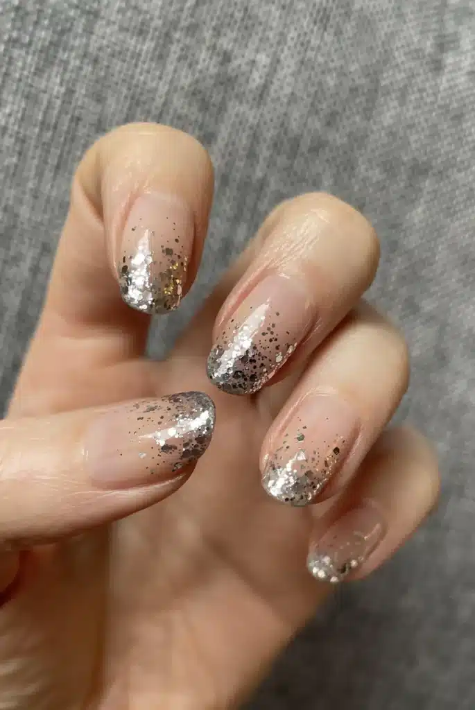 glitter gradient nails with silver glitter on top jpg glitter gradient nails with silver glitter on top jpg