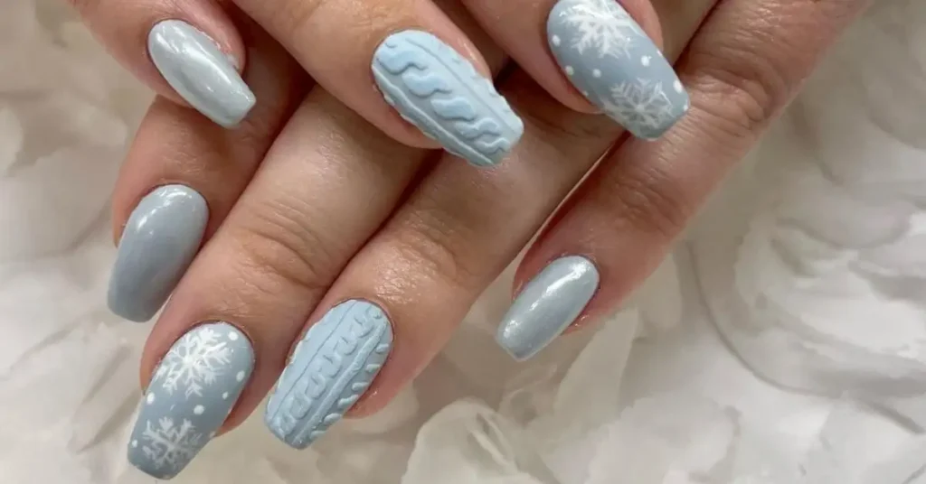 winter wonderland nails winter wonderland nails