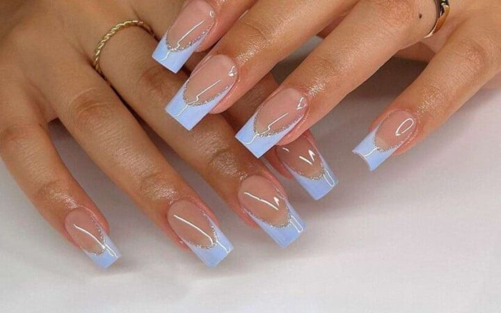 9 Square Nail Designs: Square Them French Tips Up!