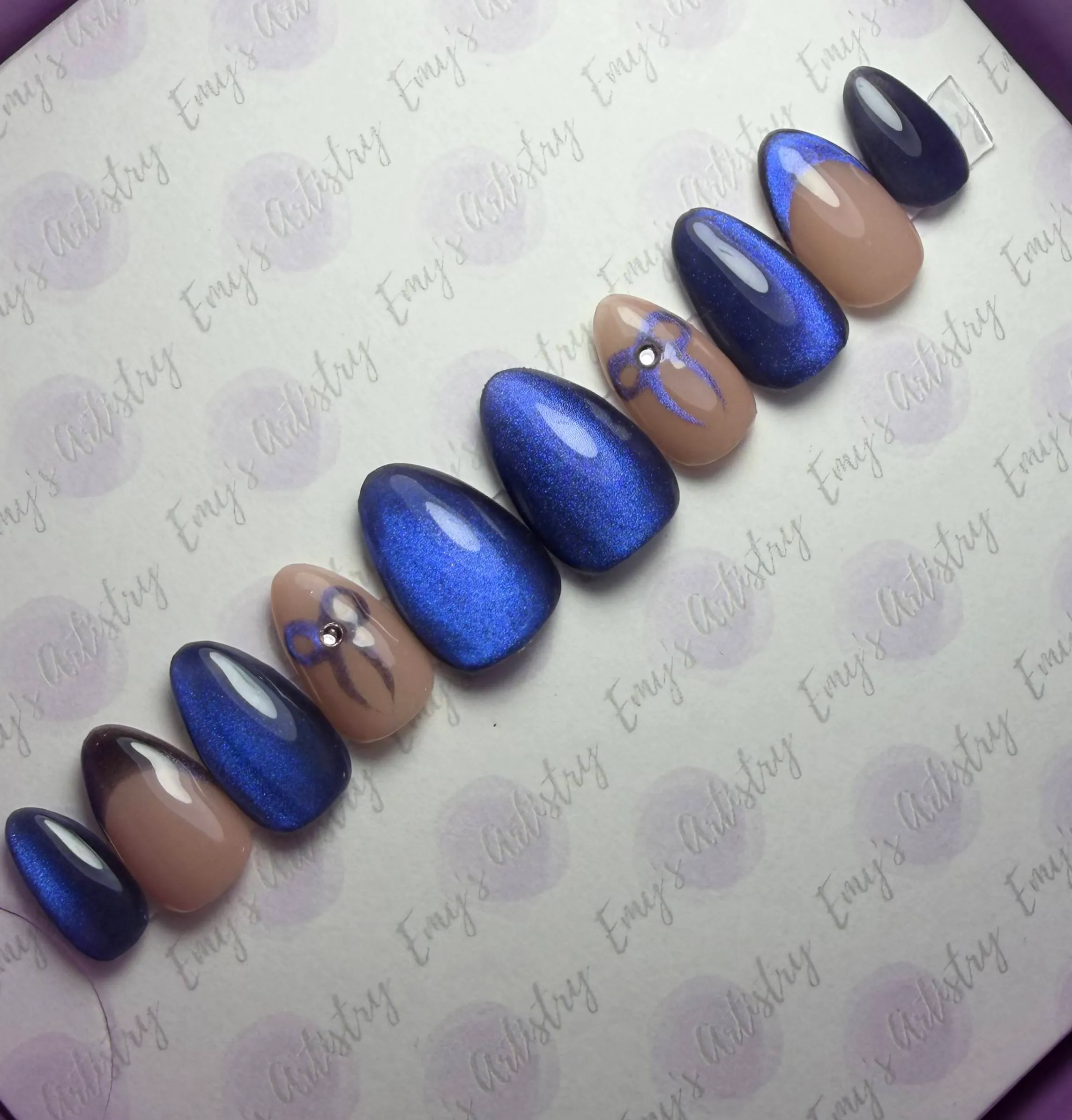 Blue aura
