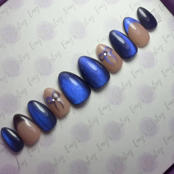 Blue aura
