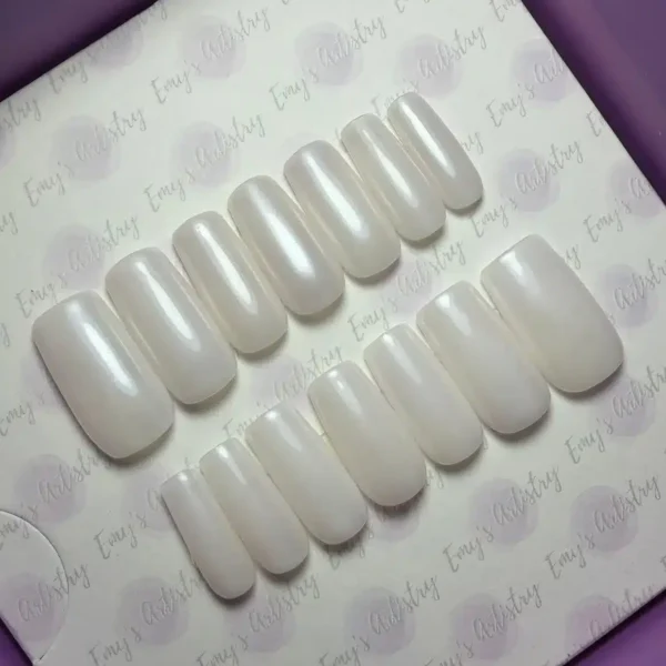 Glazed Pearl veil